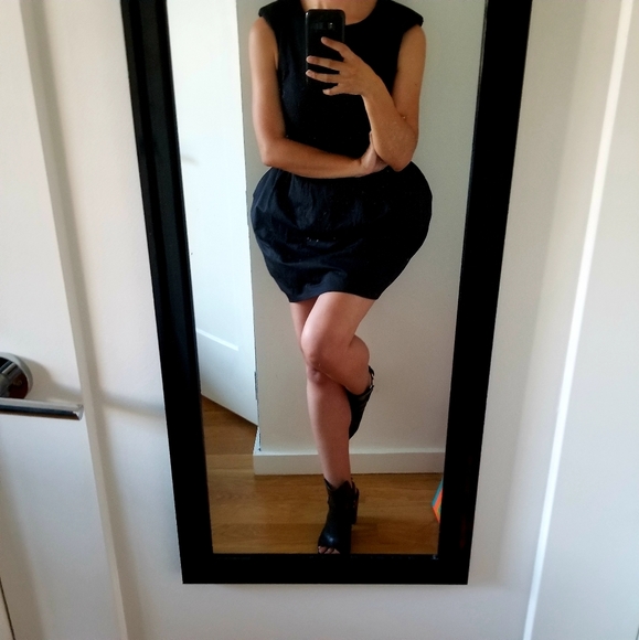 Divided Exclusive Little Black Dress w/ Bell Skirt - Picture 2 of 7